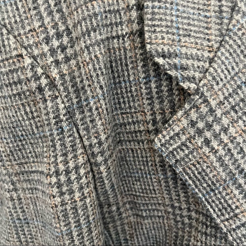 100% Wool Alfred Dunner Plaid Blazer Size 20 - Picture 3 of 6